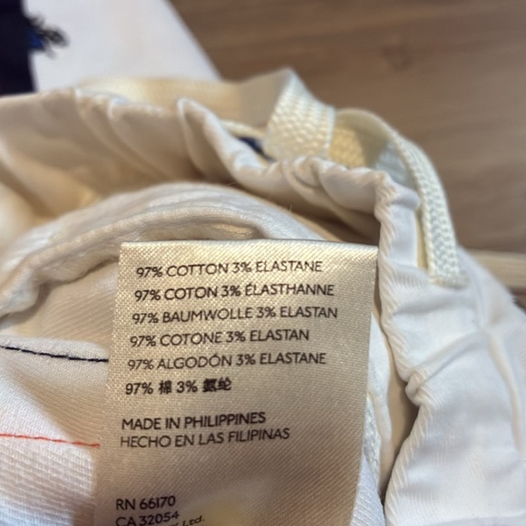 Maeve Anthropologie Bumble Bee Embroidered Track Pants Side Stripe Womens XS - Picture 13 of 13